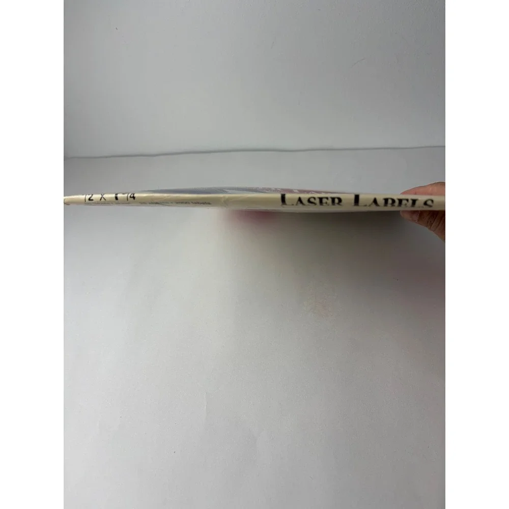 Avery 5267 Laser Labels for‎ Return Addressing 1-1/4 x 13-1/4 25 Sheets Opened